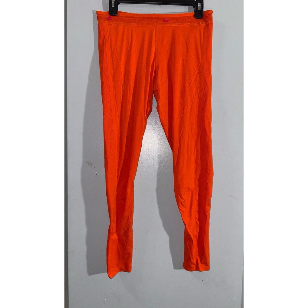Stella McCartney Adidas Adizero lightweight orange‎ running leggings medium